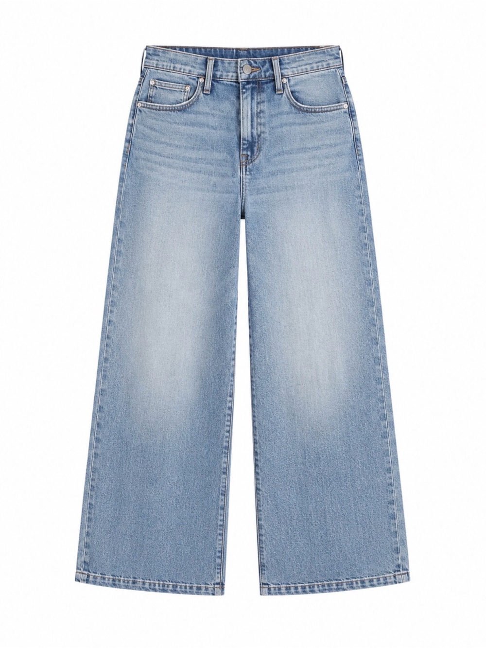 Silver Jeans Wide Leg Crop Plus Size 22